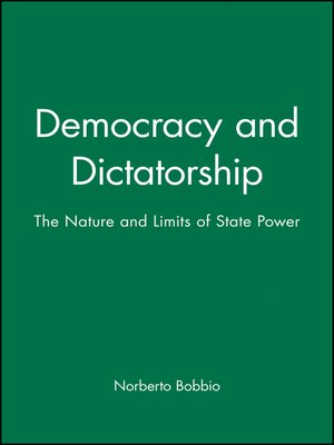 cover image of Democracy and Dictatorship